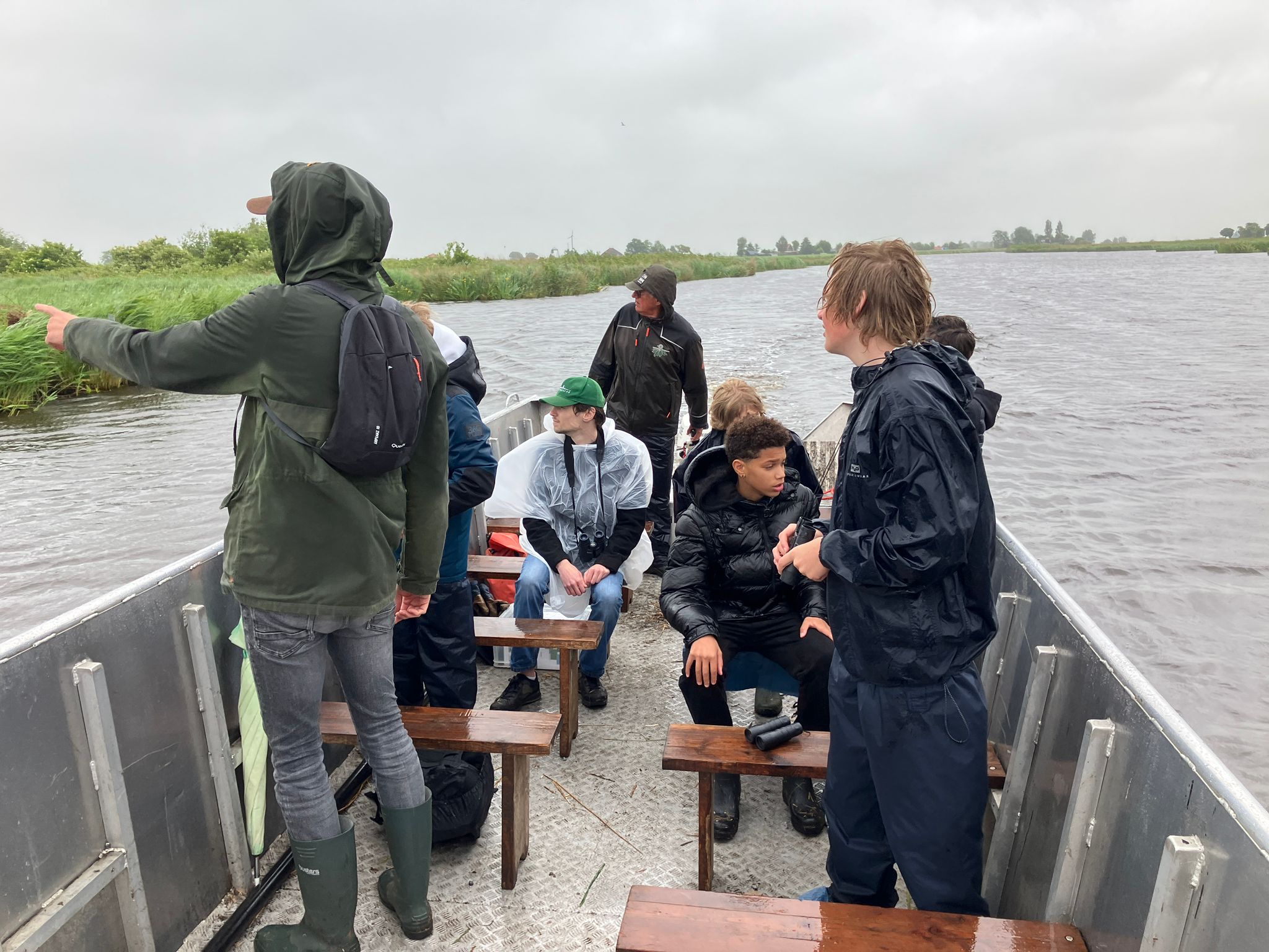 Avondvaartocht in de Kalverpolder